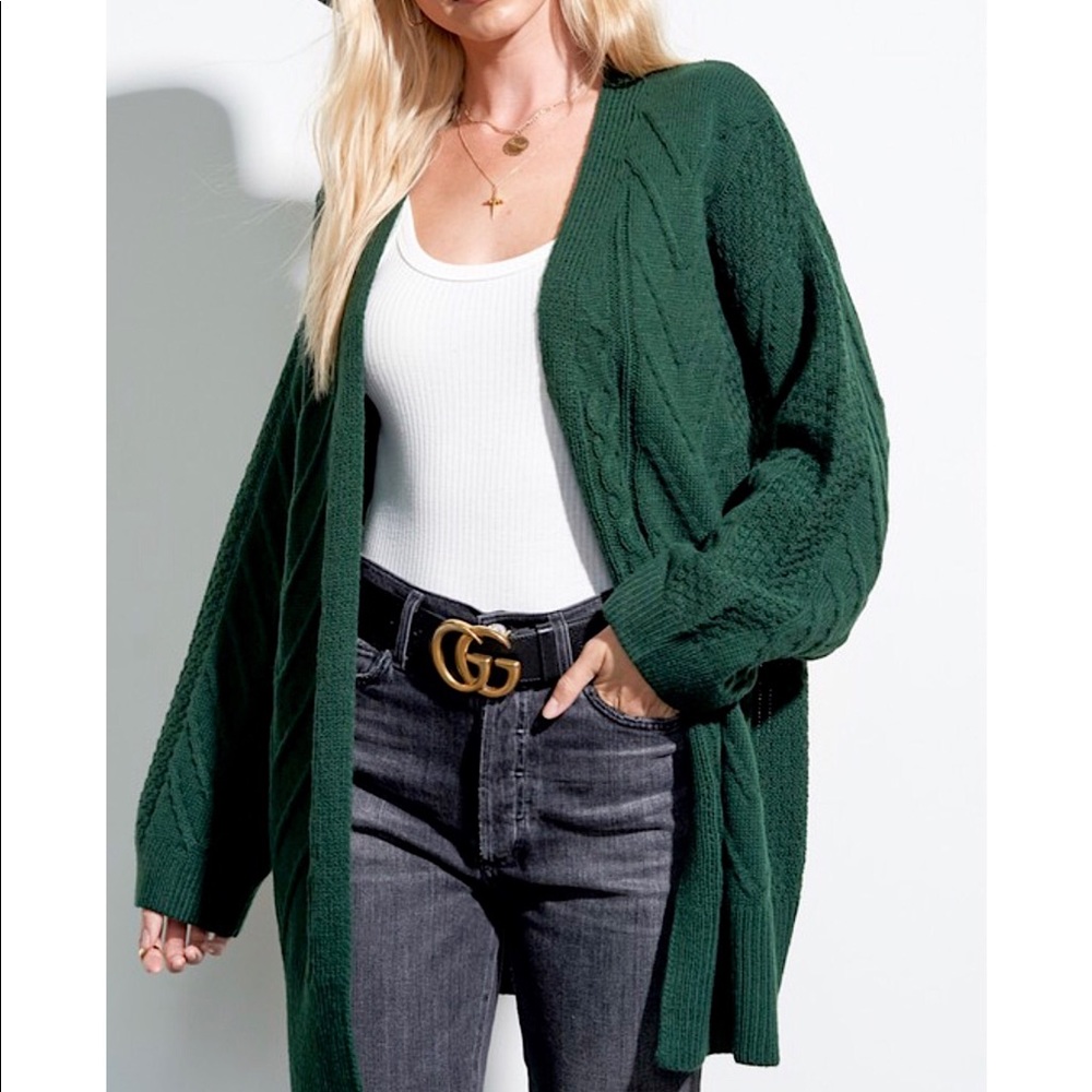NWT Hyped Unicorn Textured Knit Cardigan - Picture 3 of 9